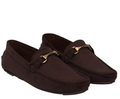 Brown Belmont Horsebit Loafers