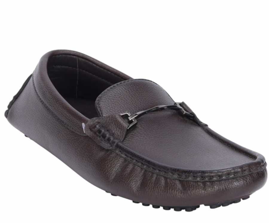Brown Casual Slip-ons