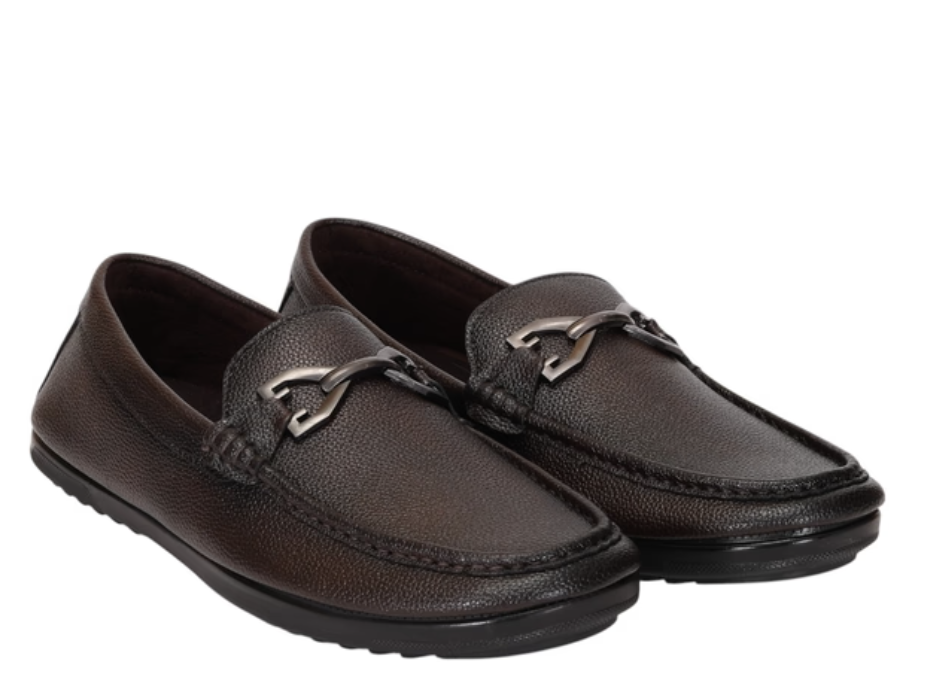 Brown Casual Shoes Slip-On