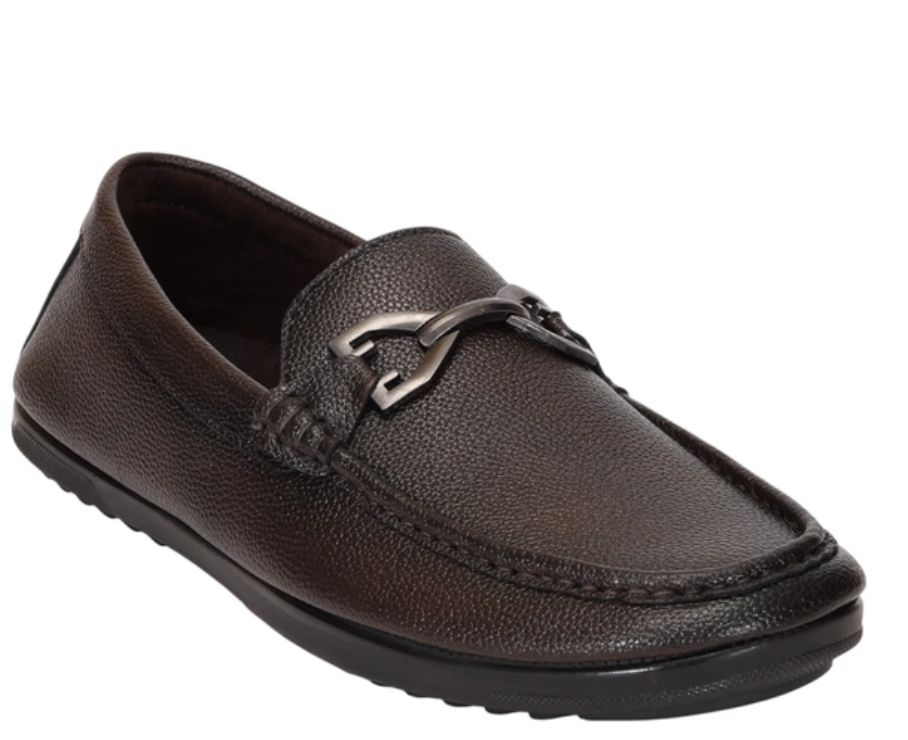 Brown Casual Shoes Slip-On